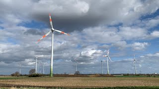 Stillgelegte E66 im Windpark Lesse 21 [upl. by Nerrol]