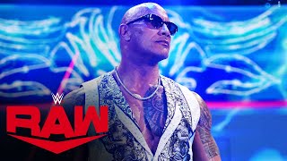 The Rock interrupts Cody Rhodes with a surprise Raw appearance Raw highlights March 25 2024 [upl. by Aksel834]