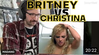 METALHEAD REACTS Christina Aguilera VS Britney Spears WHO WINS [upl. by Monteith]