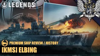 WoWS Legends  Elbing  Premium Ship Review [upl. by Leff]