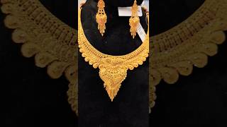 gold necklace design  sone ka haar new latest gold collection  gold set designs  gold necklace [upl. by Eanil212]