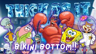 KSI Thick Of It  BUT BIKINI BOTTOM TAKES OVER 🧽🎤 ft Trippie Redd  Lyrics  4K [upl. by Sardella]