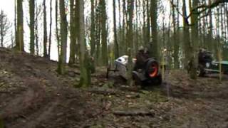 Car trial section at Eden Hall Cumbria 24012010 [upl. by Hyacinthie]