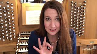 Wir Christenleut BWV 612 Dr Crista Miller organ [upl. by Ylurt]