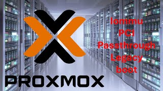 Iommu PCI Passthrough Legacy Boot Proxmox [upl. by Graeme302]