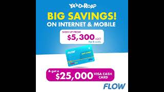 Flow Jamaica – 25000 VISA Cash Card [upl. by Siednarb]