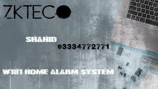 W181 Home alarm system [upl. by Aiuqat]