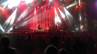 Unearth  To The Ground live Metaldays 2015 [upl. by Nyllek]