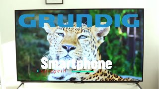 iOS amp Android Smartphone auf Grundig OLED TV spiegeln [upl. by Nraa]