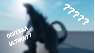 Godzilla Ultima model teaser for KU  Kaiju Universe  ROBLOX [upl. by Gearhart]