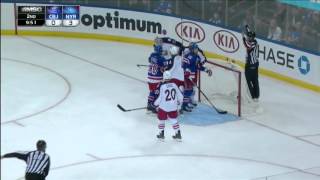 Blue Jackets vs Rangers Recap 101015 [upl. by Yance459]