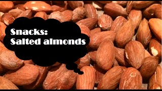 Salted almonds  the easy way [upl. by Ayekin256]