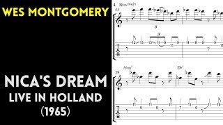 Wes Montgomery  Nicas Dream Transcription Live 1965 [upl. by Nnyre131]