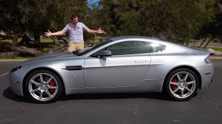 The 2007 Aston Martin V8 Vantage Is an Amazing Exotic Car Value [upl. by Biegel294]