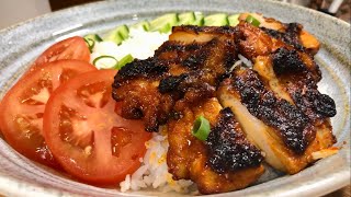 EASY GRILLED CHICKEN THIGH RECIPE l CHICKEN DINNER l CHICKEN RECIPE [upl. by Minica]