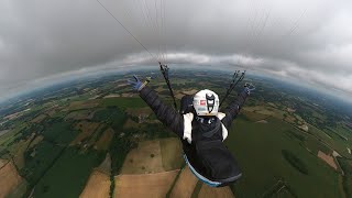 Paragliding Combe Gibbet [upl. by Enawd]