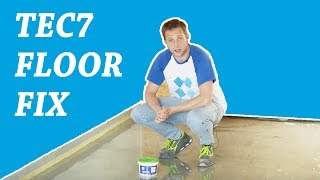 Vloer reparatie met Tec7 Floorfix  Instructievideo [upl. by Ulric]