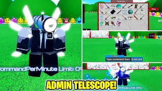 How to get ADMIN TELESCOPE  SHOWCASE in SUPER BOX SIEGE DEFENSE ROBLOX [upl. by Minne]