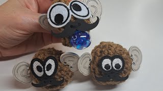 How to Crochet a Mr Mash Stress Ball lisalovescrochetandknit crochet [upl. by Nolat95]