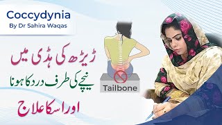 Coccydynia  Tailbone pain causes treatment and exercises by Dr Sahira Waqas [upl. by Bettye]