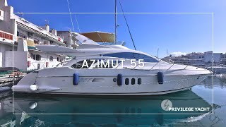 Azimut 55  Privilege Yacht [upl. by Kerwin842]