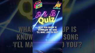 Iconic R amp B Anthem Quiz [upl. by Anialeh]