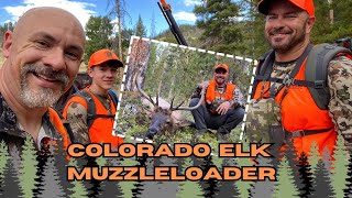 Colorado Elk Muzzleloader Hunting  returning to my hunting video roots [upl. by Aylmer]