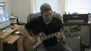 New Pickup Demo Ian Anderson Pickups R9 Les Paul thru BFDR [upl. by Llemart]