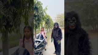 Gorilla ne Arhan ki bike chhin lii 😭🙏shorts [upl. by Ettevram]