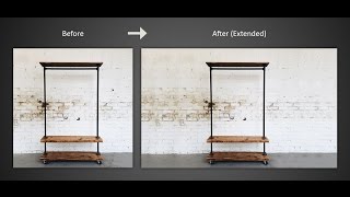 How to Extend Image Background in 2 mins  Photoshop Tutorial [upl. by Pope]