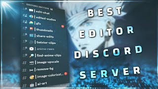 WELCOME TO BEST EDITOR DISCORD SERVER STARTED [upl. by Amyas]