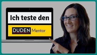 DudenMentor im Test kostenlos Texte korrigieren [upl. by Yenattirb749]