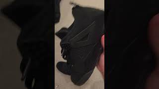 Jordan 4 Black Cat REPs [upl. by Noyar791]