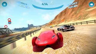 Asphalt Nitro • Mercedes Benz Silver Lightning • Knockdown • Gameplay • [upl. by Elvie894]