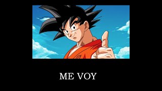 Julieta VenegasMe Voy Goku IA Cover [upl. by Helm]