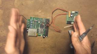 Como instalar receptor telemando a una placa de motor de portal [upl. by Ahseem643]