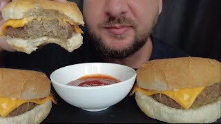 ASMR MUKBANG Eating QUARTER POUNDER WITH CHEESE Eating Show Eating Sounds [upl. by Ivar629]