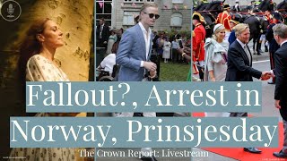 The Crown Report Fallout Over Catherines Cancer Video Arrest AGAIN in Norway Prinsjesday [upl. by Molini340]