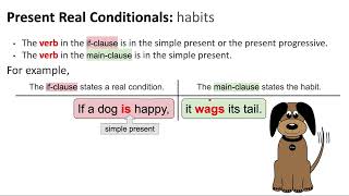 Present Real Conditionals [upl. by Aihsenal]