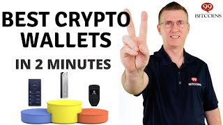 Best Cryptocurrency Wallets of 2024 in 2 minutes [upl. by Rosel]