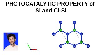 Photocatalysis properties of Si and ClSi [upl. by Ecnaralc]