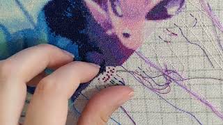 14 Stitch With Me  Eeveelutions Cross Stitch HAED [upl. by Rivera]