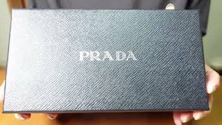 【PRADA 財布】大人女性が持つべき財布はこれに決まり！！【アラサー アラフォー】 [upl. by Yhtomot403]