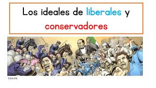 Los ideales de liberales y conservadores para alumnos de primaria [upl. by Aleksandr207]