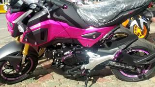 H2C vs ABS Honda MSX 125SF 2017 available in Phnom Penh Cambodia [upl. by Rosy694]