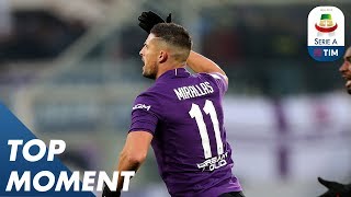 Mirallas Fires Fiorentina Level  Fiorentina 31 Empoli  Top Moment  Serie A [upl. by Annunciata]