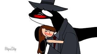 Mr Orca Hug Dhiya so Cute X3 [upl. by Lelia]