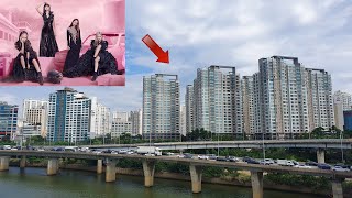 BLACKPINK House  BLACKPINKs apartment  To celebrate the release of Shut Down  Seoul Korea [upl. by Sommers533]