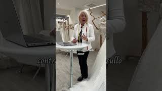 Ho un seno importante da sostenere matrimonio sposa sposemilano sposelombardia ateliersposa [upl. by Nissy]