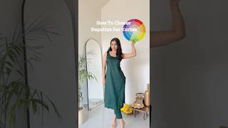 How to choose dupattas for Kurtas diwali kurta dupatta [upl. by Xuaegram]